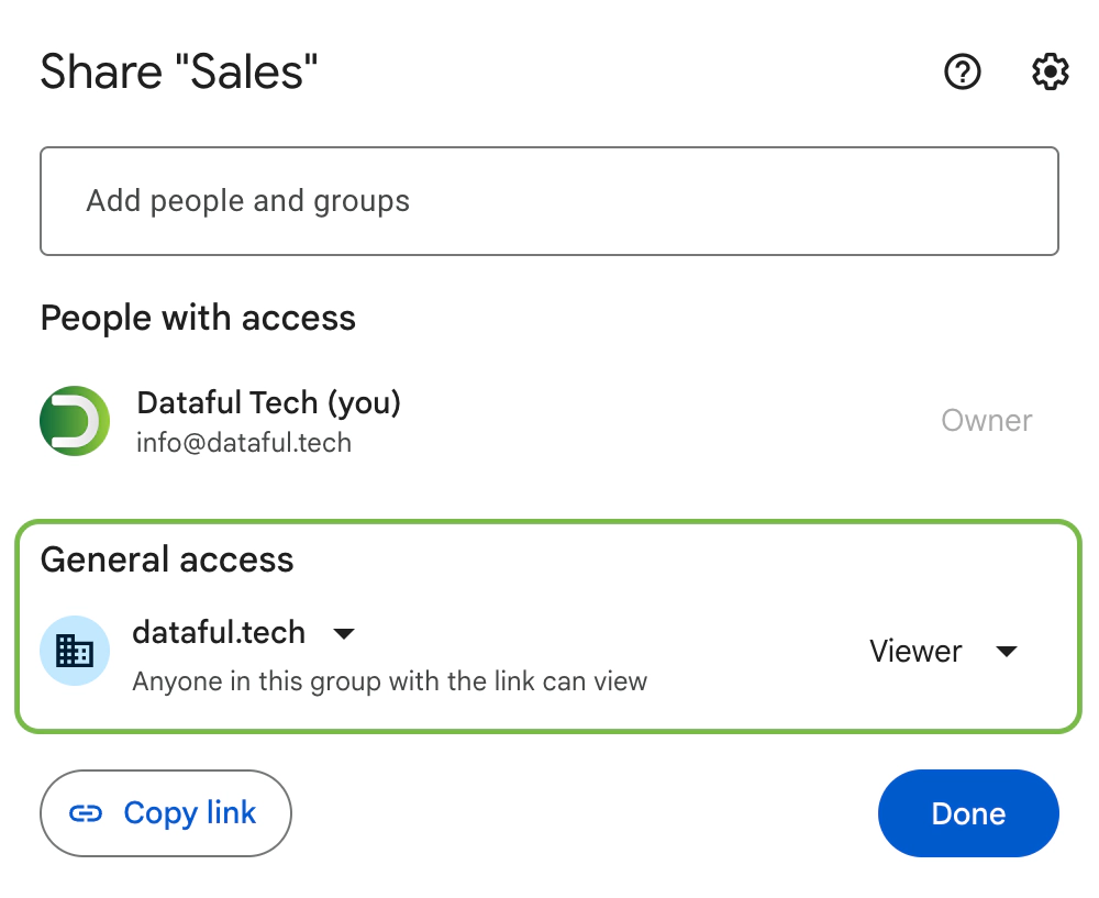 Domain-wide access to documents